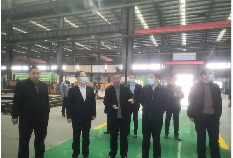 隨州市委常委、市委副書記、政法委書記馮偉等一行領(lǐng)導蒞臨湖北楚勝調(diào)研